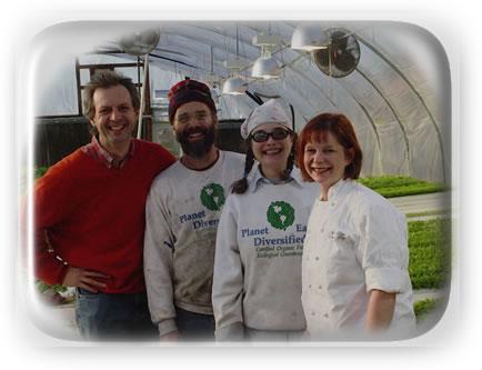 Palladio at Barboursville Vineyards consulting in the Planet Earth Diversified Greenhouse